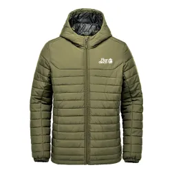 Manteau à capuchon matelassé Nautilus pour hommes