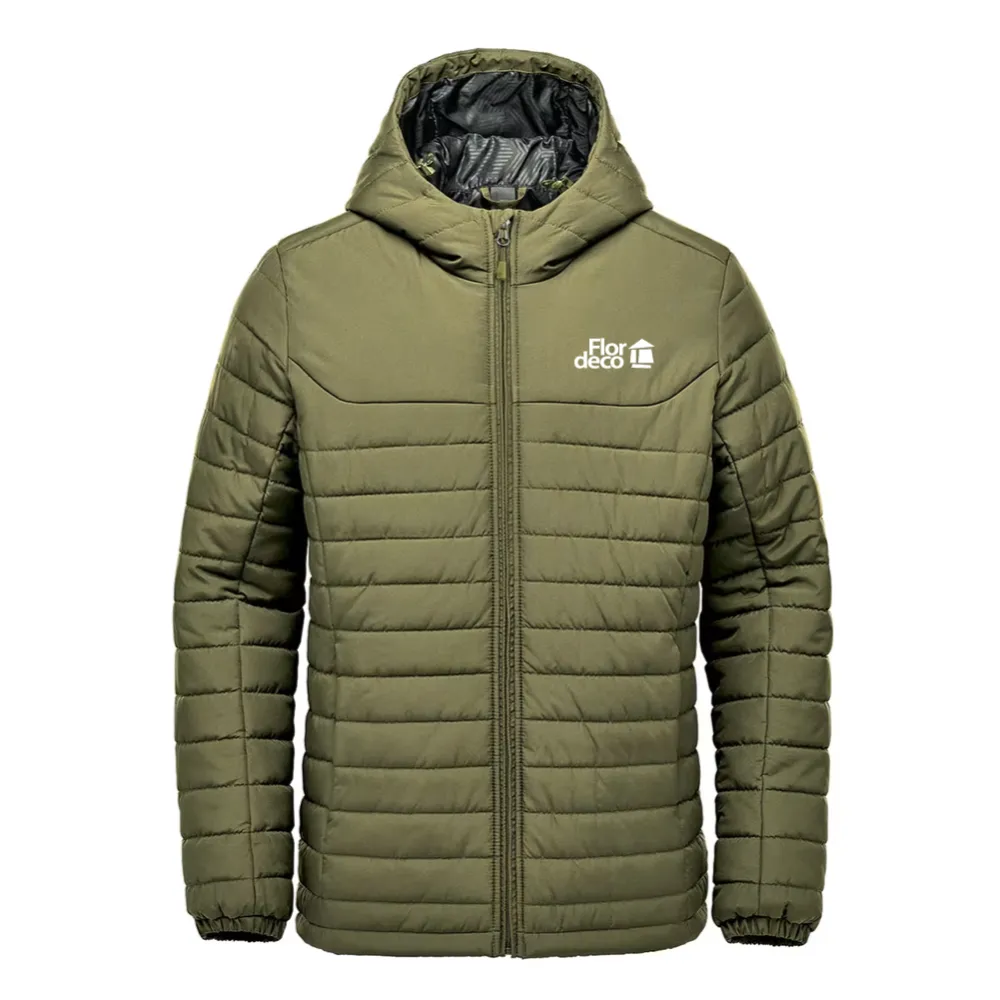 Manteau à capuchon matelassé Nautilus pour hommes
