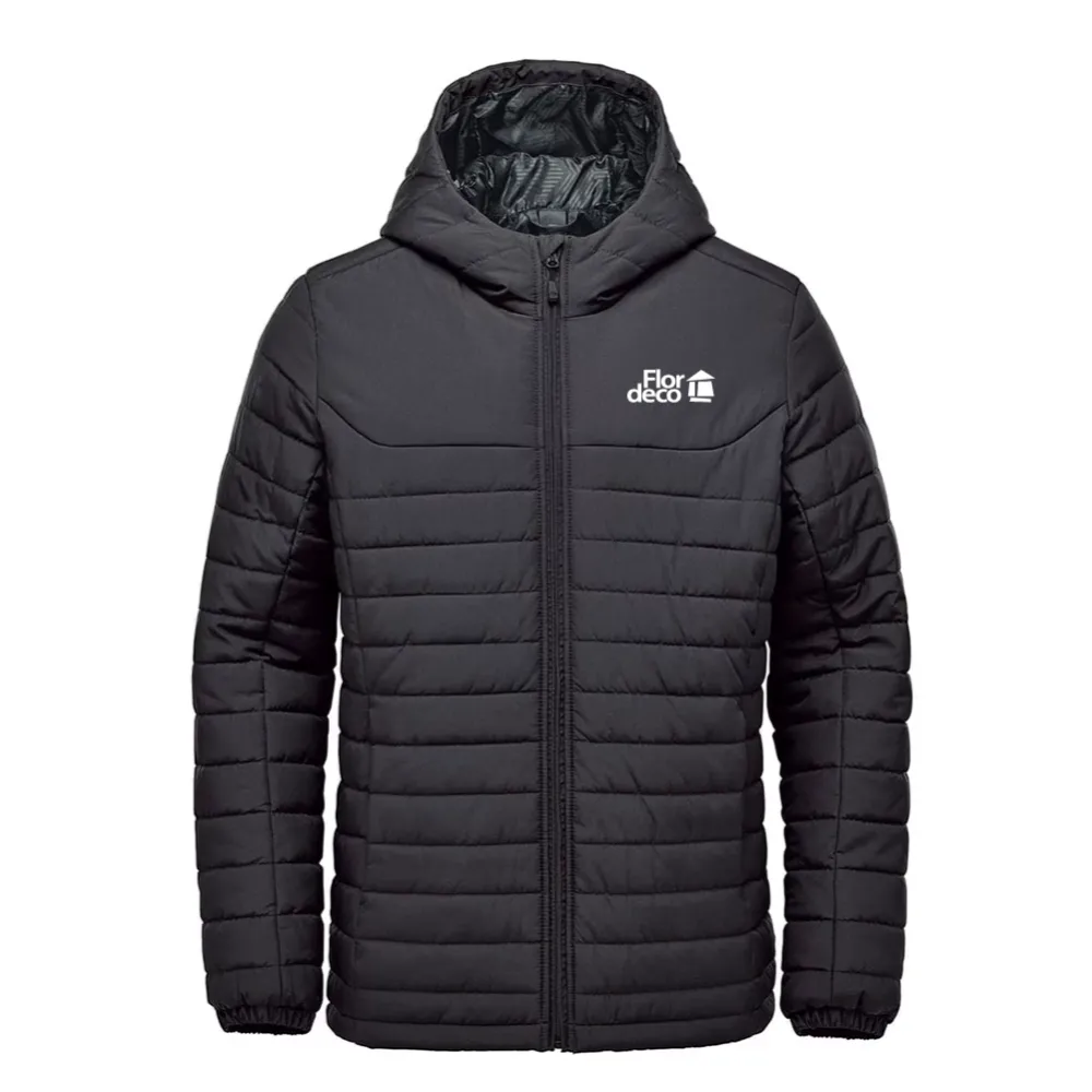 Manteau à capuchon matelassé Nautilus pour hommes