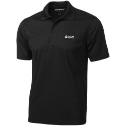 Polo 100% Polyester anti-accro manche courte