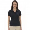 Polo 100% Polyester anti-accro manche courte Femme