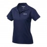 Polo 100% Polyester anti-accro manche courte Femme