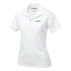 Polo 100% Polyester anti-accro manche courte Femme