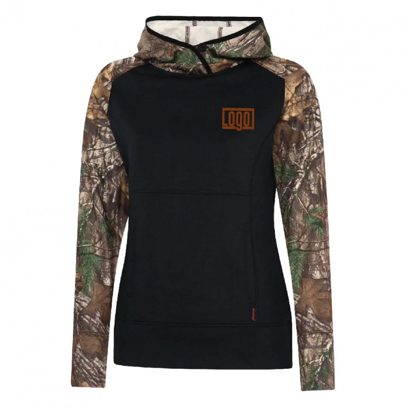 ATCMC REALTREEMD CHANDAIL À CAPUCHON EN MOLLETON TECH POUR FEMMES