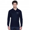 Polo performance pour homme en piqué Pinnacle de CORE365MC à manches longues