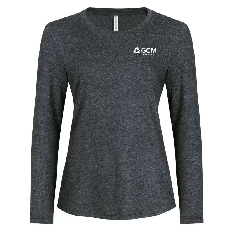 ATCMC EUROSPUNMD T-SHIRT FILÉ À MANCHES LONGUES POUR FEMMES. ATC8015L