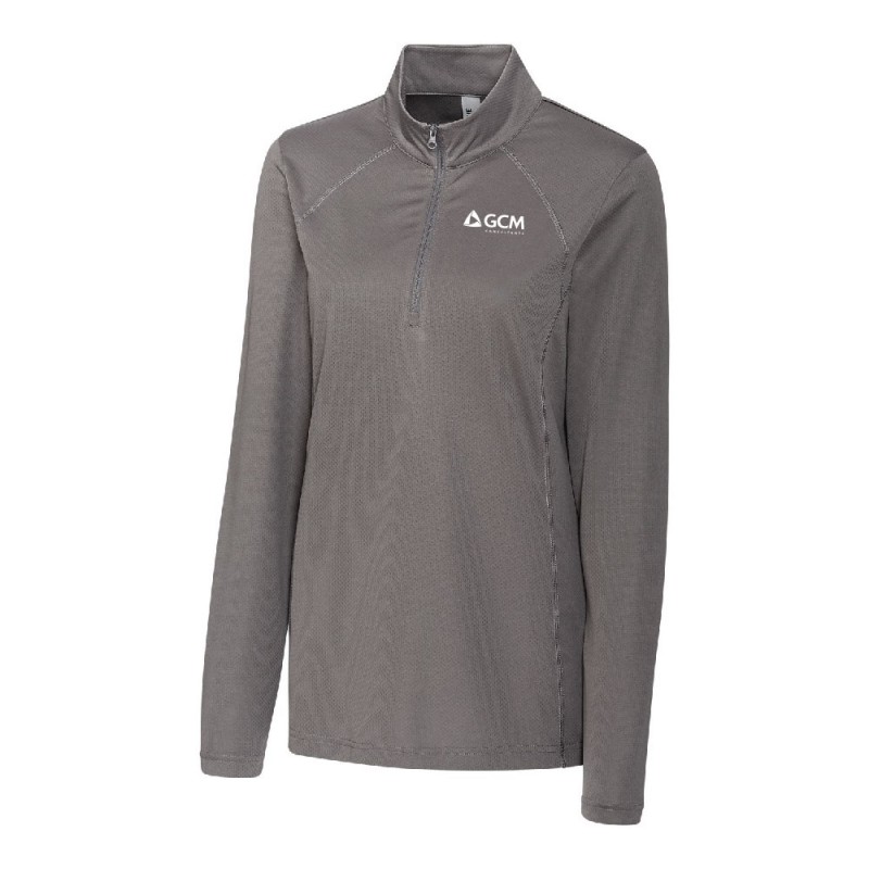 Womens Clique Ice Half Zip