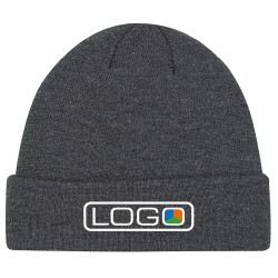 Tuque en acrylique avec rebord