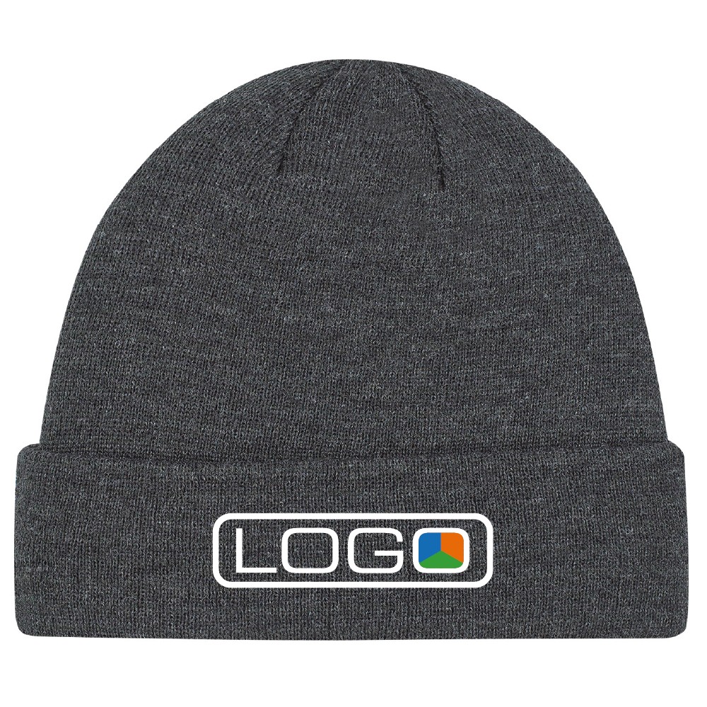Tuque en acrylique avec rebord