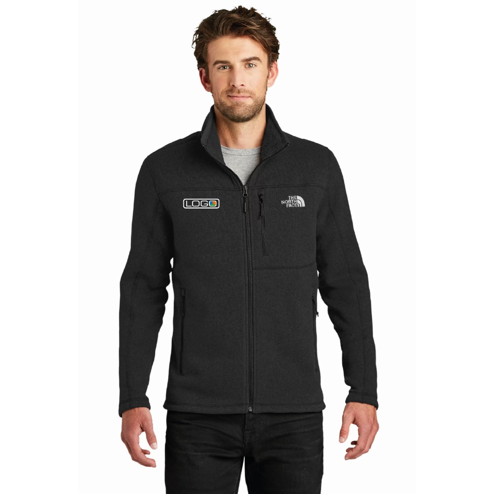 The north face manteau en molleton de type chandail