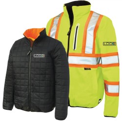 Manteau haute visibilité