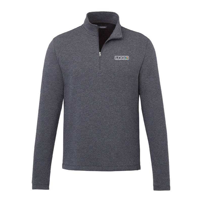 RIGI Eco Knit Quarter Zip Homme