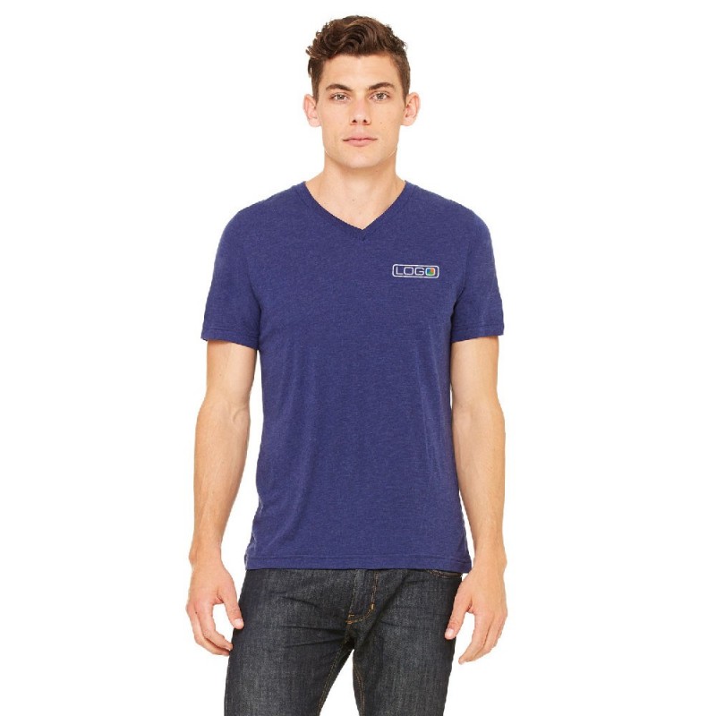 BELLA + CANVAS - Triblend V-Neck Short Sleeve Tee - 3415