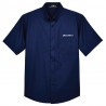 Core365 Men's Tall Optimum Short-Sleeve Twill Shirt