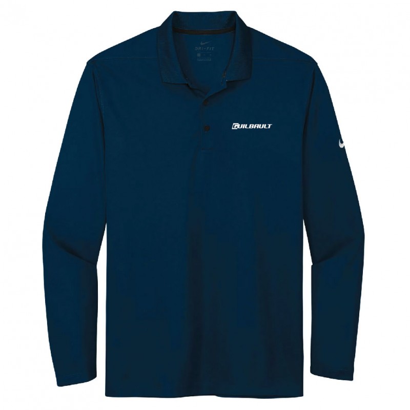 Men's long sleeve Dri-Fit Nike polo shirt