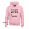 Hoodie ENFANTS - Je donne toujours mon 110%, mais ça prend de la slush