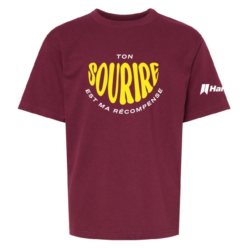 Tshirt (MC) ENFANTS - Ton sourire est ma récompense
