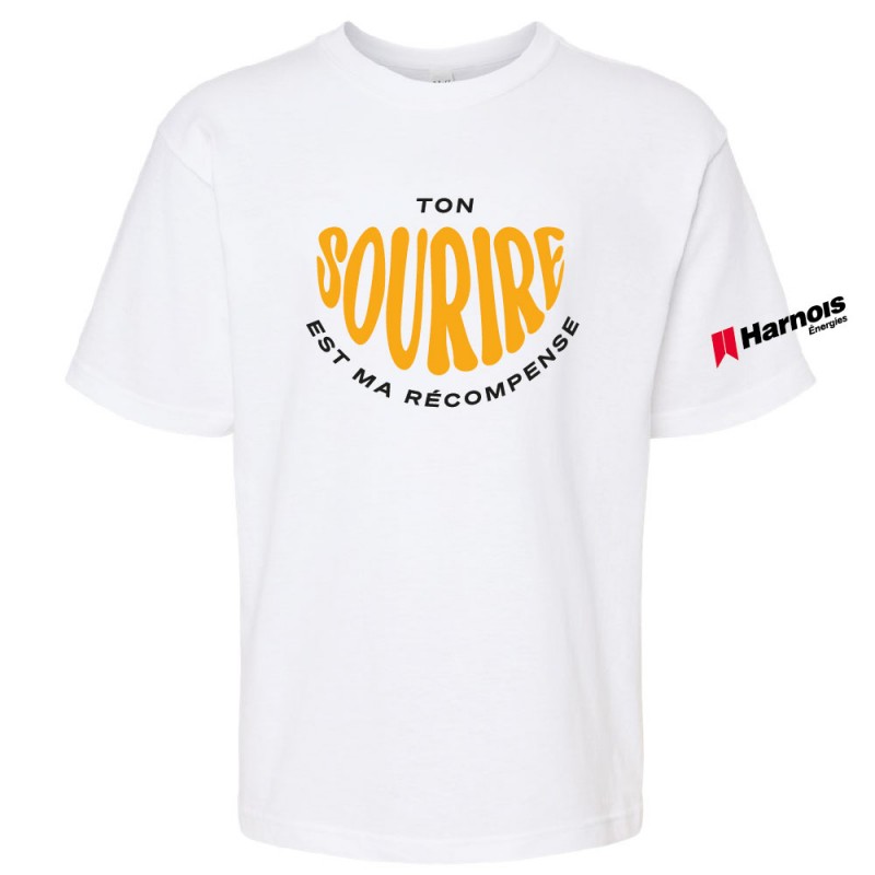 Tshirt (MC) ENFANTS - Ton sourire est ma récompense