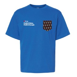 Tshirt (MC) ENFANTS - Plein d'idées, plein d'énergie + poche
