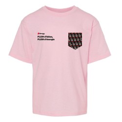 Tshirt (MC) ENFANTS - Plein d'idées, plein d'énergie + poche