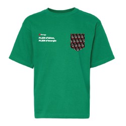 Tshirt (MC) ENFANTS - Plein d'idées, plein d'énergie + poche