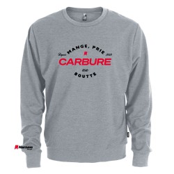 Chandail Crewneck Mange, prie, carbure au boutte