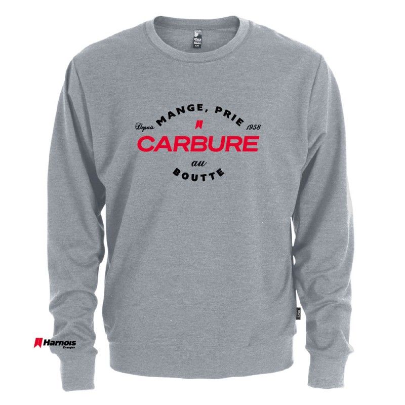 Chandail Crewneck Mange, prie, carbure au boutte