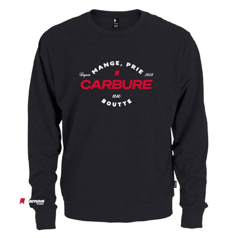 Chandail Crewneck Mange, prie, carbure au boutte