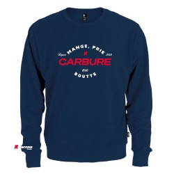 Chandail Crewneck Mange, prie, carbure au boutte