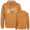 Hoodie Je donne toujours mon 110%, mais ça prend du café