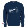Chandail Crewneck Je donne toujours mon 110%, mais ça prend du café