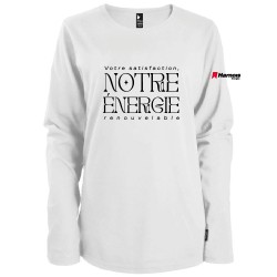 Tshirt (ML) Votre satifaction, notre énergie renouvelable