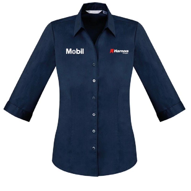 Chemise à manches 3/4 Monaco pour femme