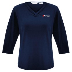 Womens Lana 3/4 Sleeve Top