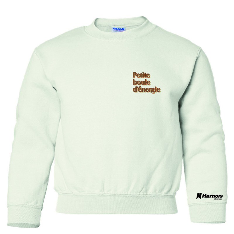 Chandail Crewneck pour enfant - Petite boule d'énergie Chandail Crewneck pour enfant - Petite boule d'énergie