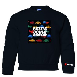Chandail Crewneck pour enfant - Petite boule d'énergie avec camion