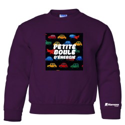 Chandail Crewneck pour enfant - Petite boule d'énergie avec camion