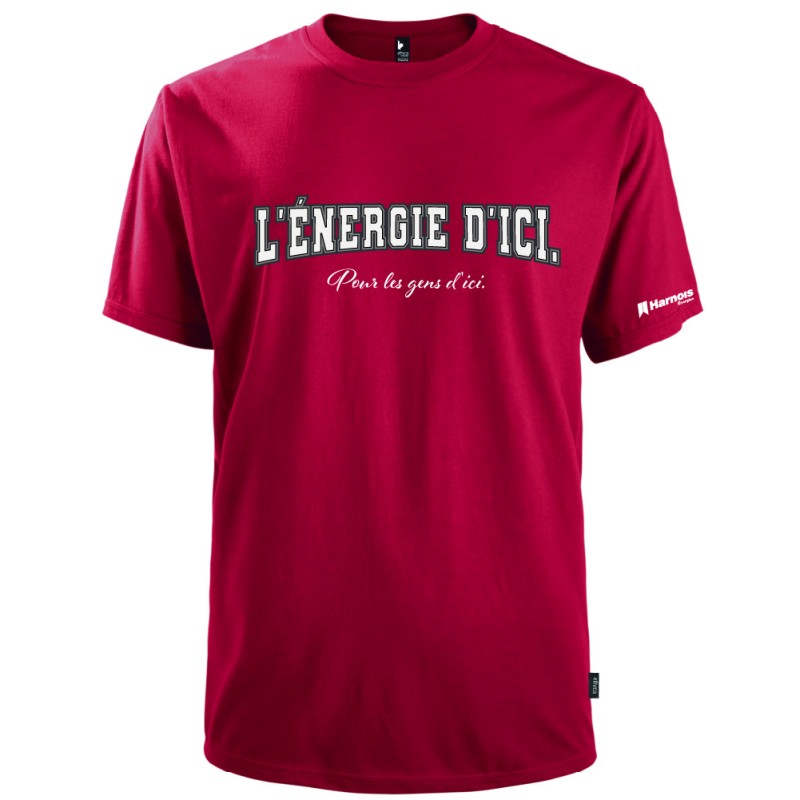 Tshirt (MC) -L'énergie d'ici pour les gens d'ici