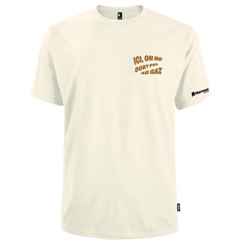 Tshirt (MC) - Ici on ne dort pas au gaz Tshirt (MC) - Ici on ne dort pas au gaz