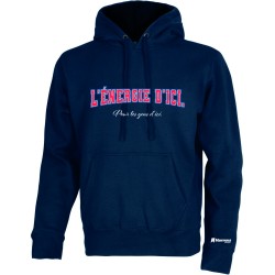 Hoodie - L'énergie d'ici pour les gens d'ici