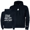 Hoodie - Fill up on energy