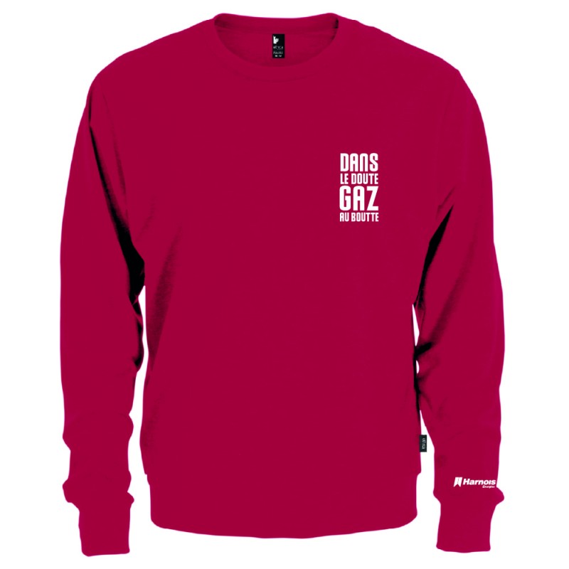 Chandail Crewneck - Dans le doute gaz au bout Chandail Crewneck - Dans le doute gaz au bout