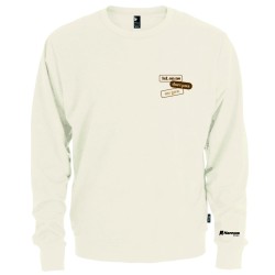Chandail Crewneck - Ici, on ne dort pas au gaz