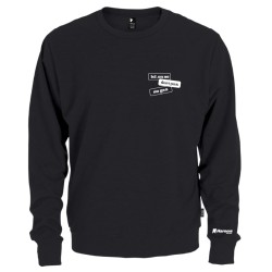 Chandail Crewneck - Ici, on ne dort pas au gaz