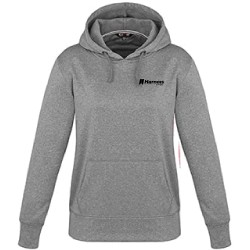 Ladies Polyester Pullover Hooded Sweatshirt
