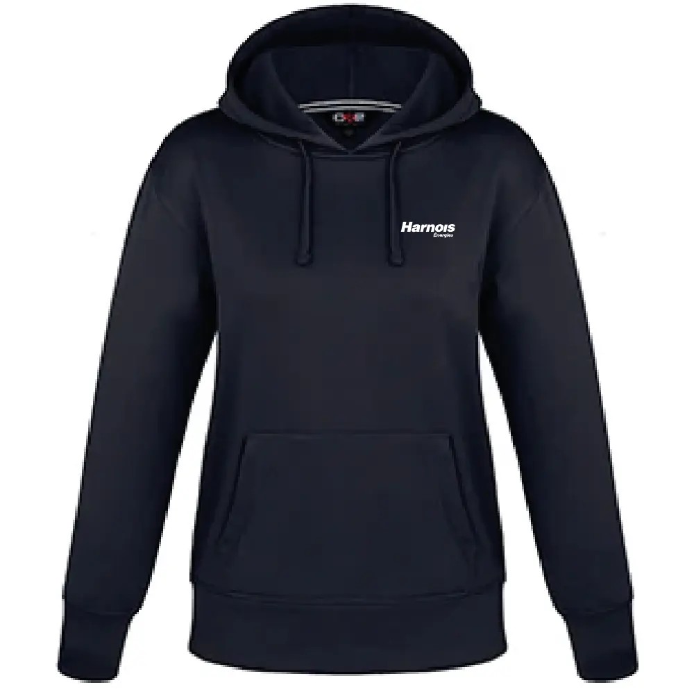 Ladies Polyester Pullover Hooded Sweatshirt