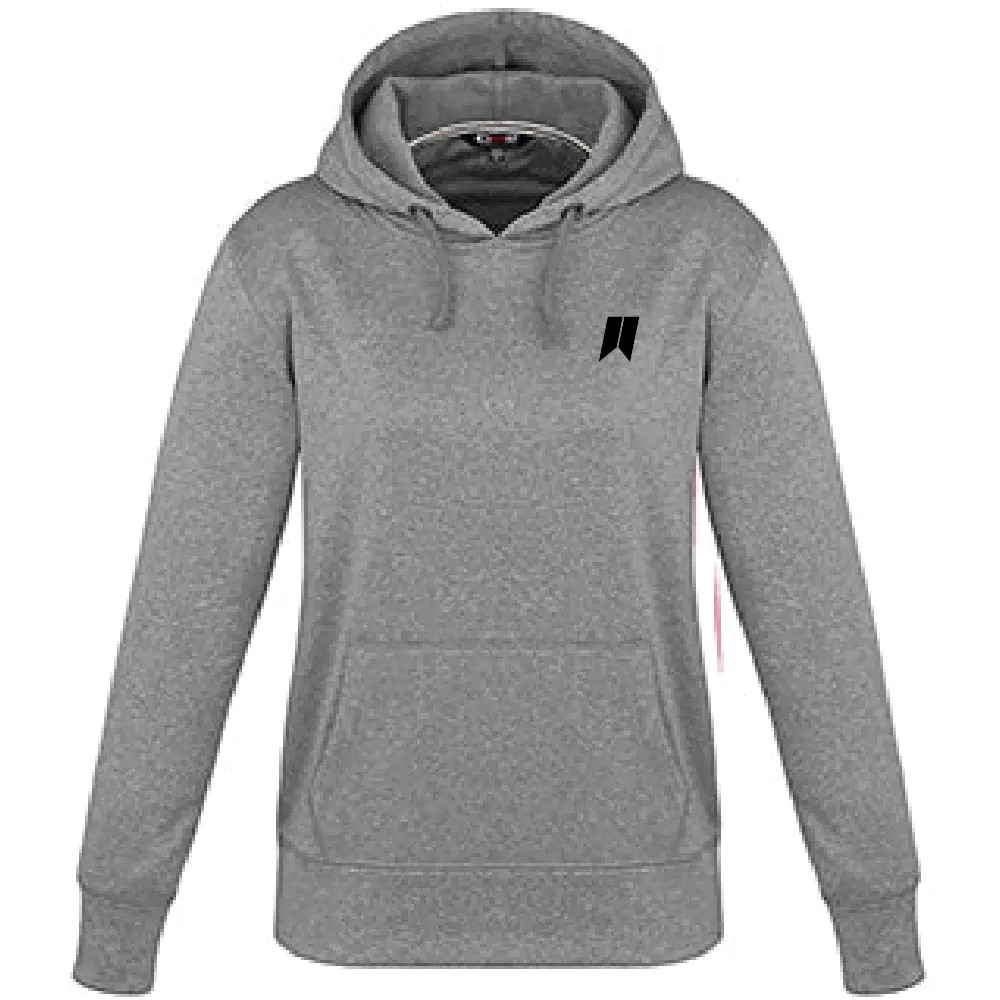 Ladies Polyester Pullover Hooded Sweatshirt - FANION