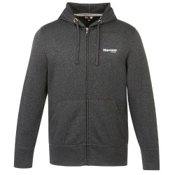 Adult Polyester Full-Zip Hooded Sweatshirt