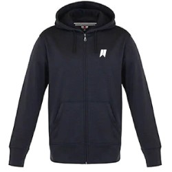 Adult Polyester Full-Zip Hooded Sweatshirt - FANION