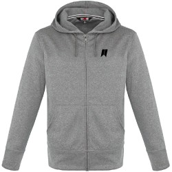 Adult Polyester Full-Zip Hooded Sweatshirt - FANION